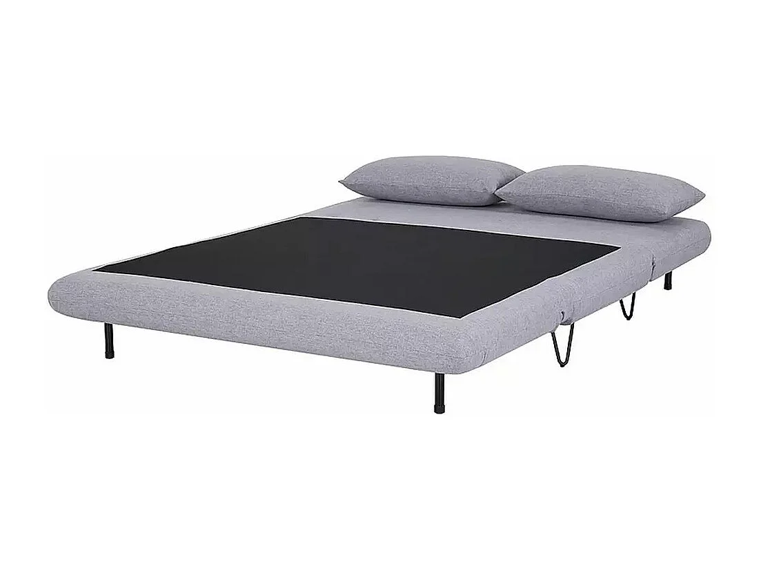 2 Pers. Canapé Zenia /Tissu/Gris