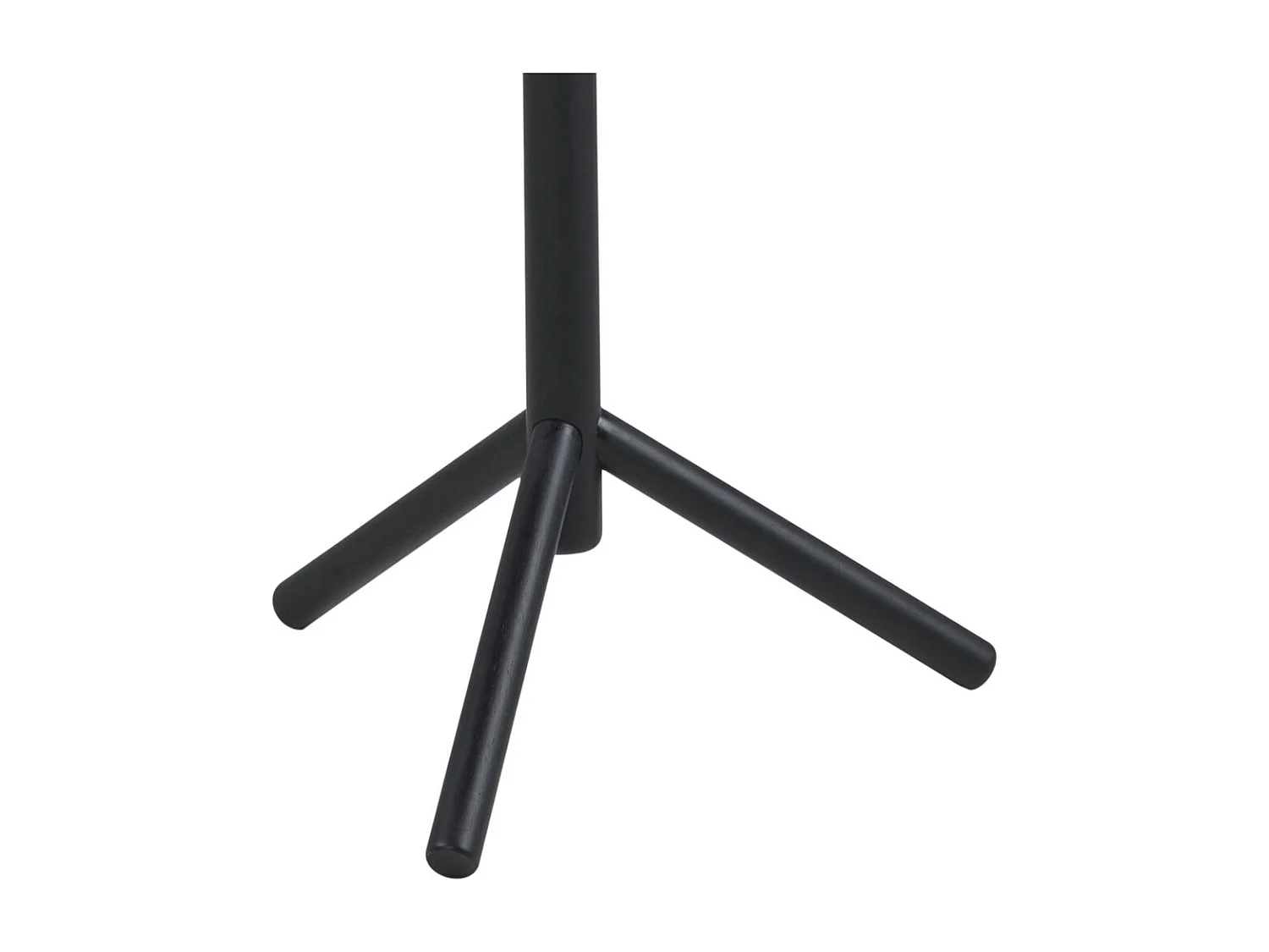 Hooky - Porte-manteaux en bois H176cm - Noir