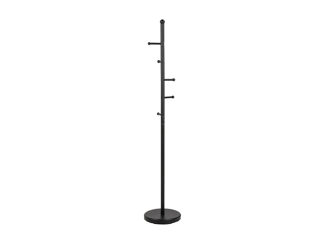 Hangy - Porte-manteaux en métal H170cm - Noir