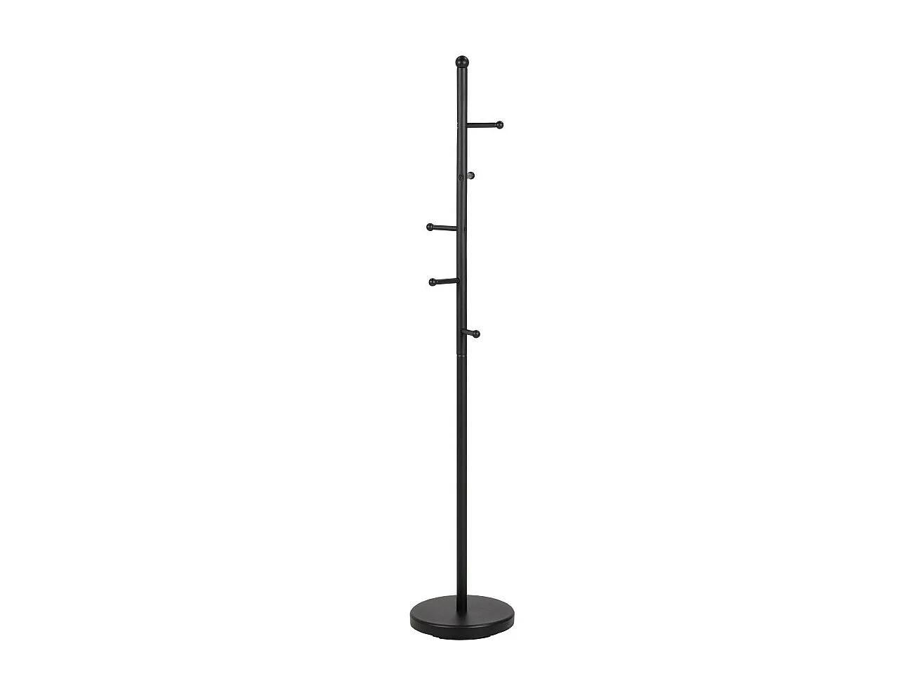 Hangy - Porte-manteaux en métal H170cm - Noir