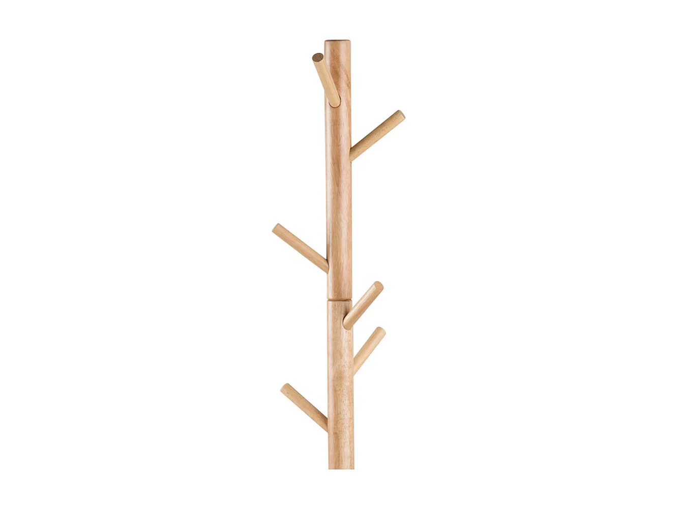 Hooky - Porte-manteaux en bois H176cm - Bois clair