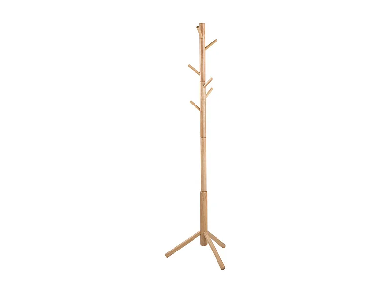 Hooky - Porte-manteaux en bois H176cm - Bois clair
