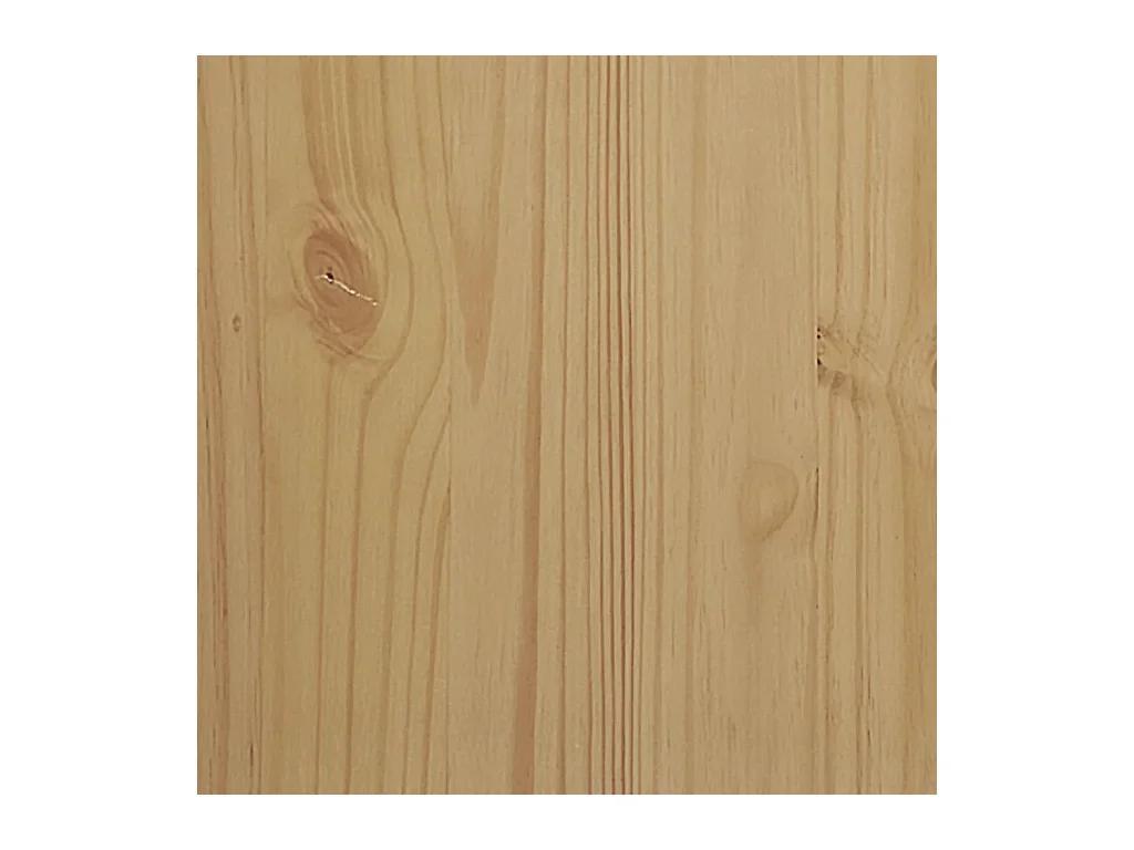 Table de chevet FLORO marron cire 55x55x54 cm pin massif