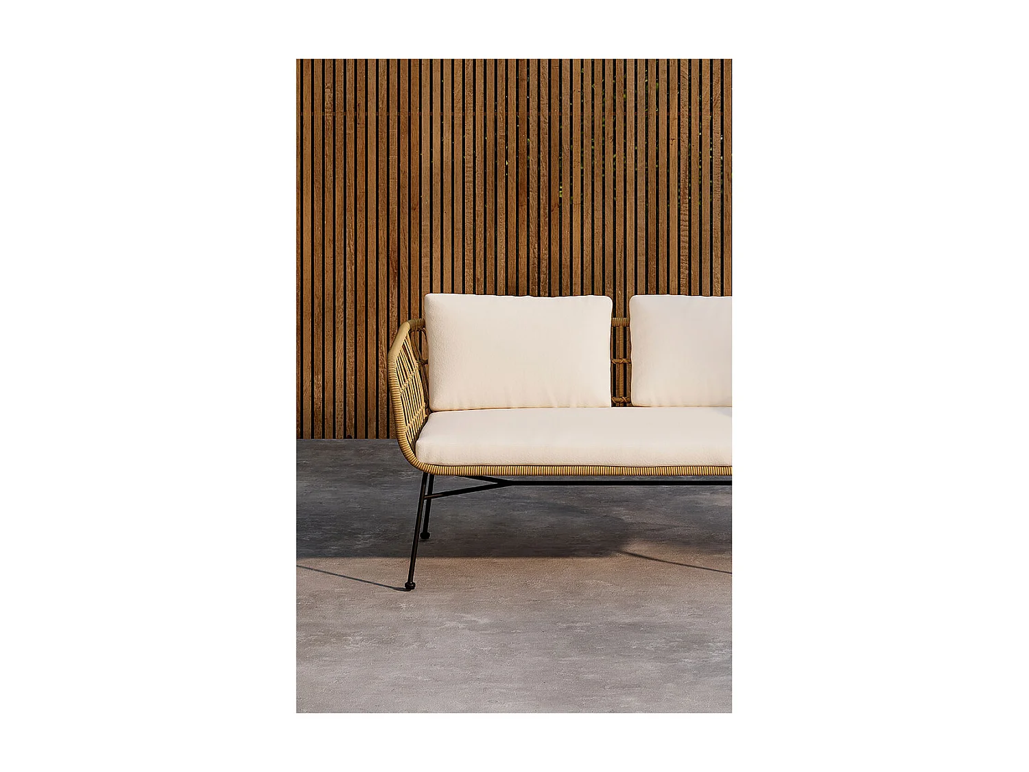 Isola Gartensofa 3 Pers. natur.