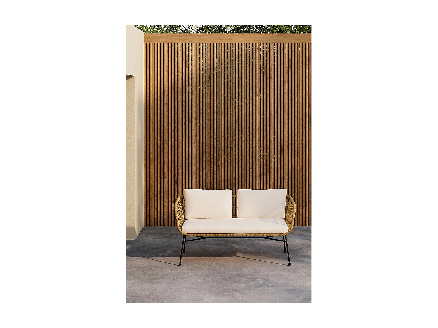 Isola Gartensofa 3 Pers. natur.