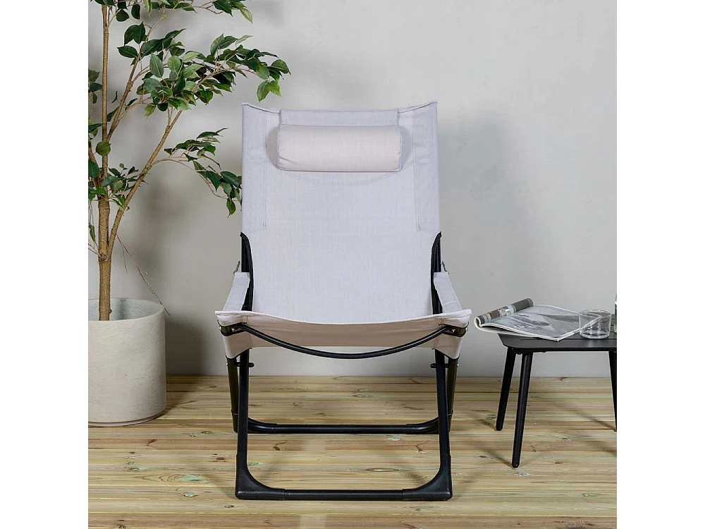 Fauteuil relax de jardin pliant Seville (Lot de 2)