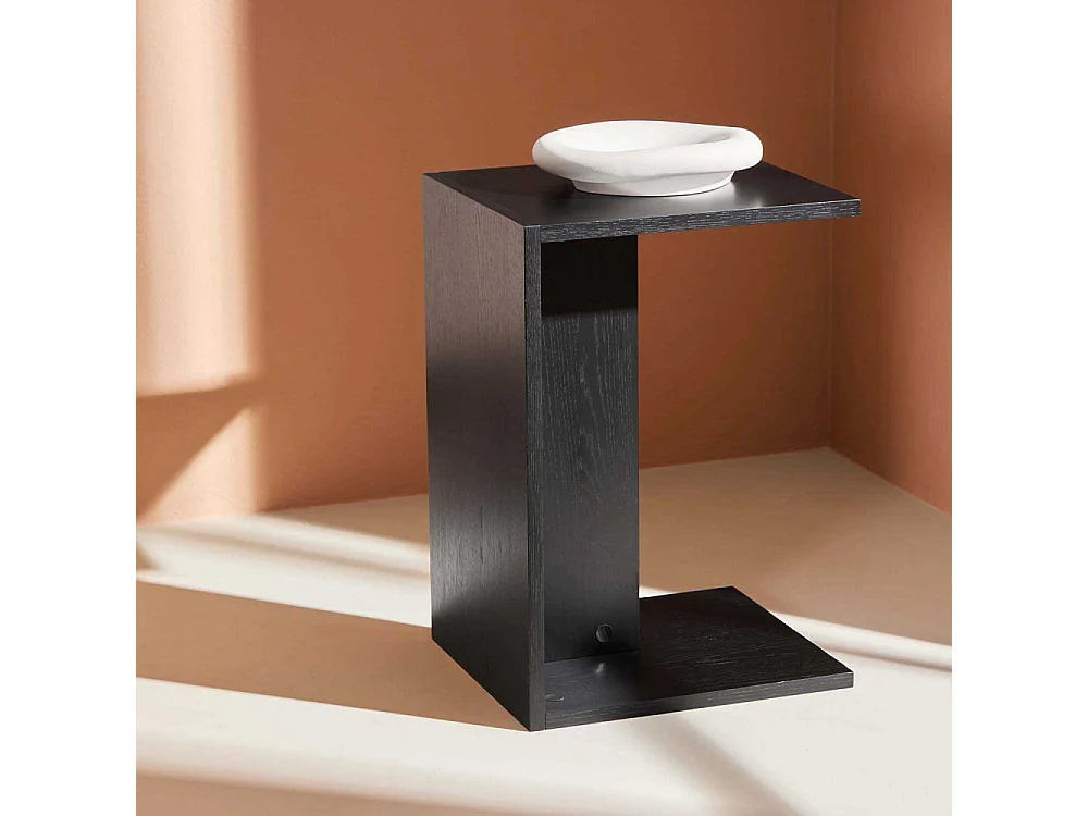 Table d'Appoint "Juni" 58cm Noir