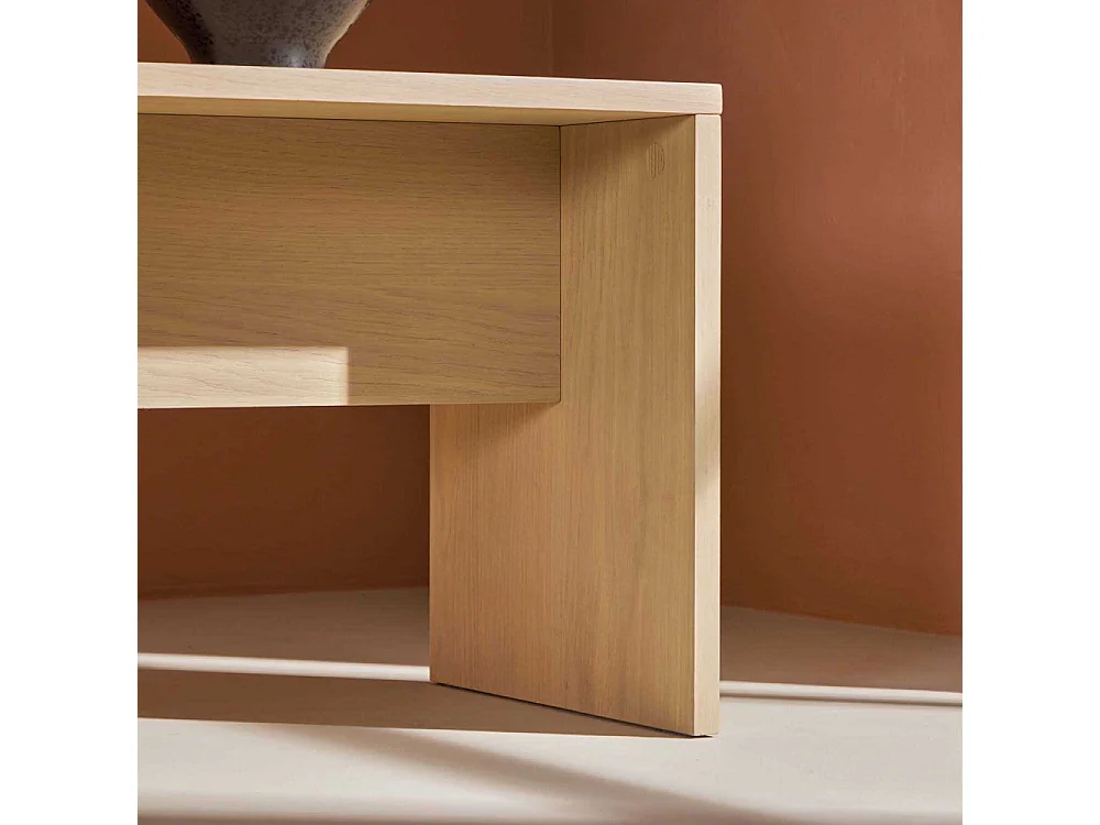 Table d'Appoint "Juni" 58cm Beige