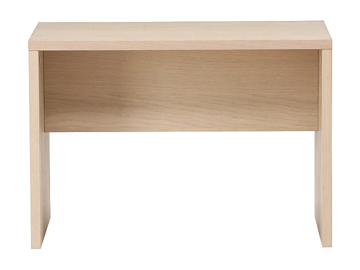 Tavolino d'appoggio modulare Juni Bianco Scandinavo 2 Piedi