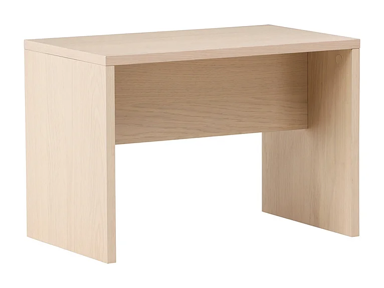 Tavolino d'appoggio modulare Juni Bianco Scandinavo 2 Piedi