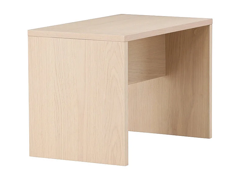 Tavolino d'appoggio modulare Juni Bianco Scandinavo 2 Piedi