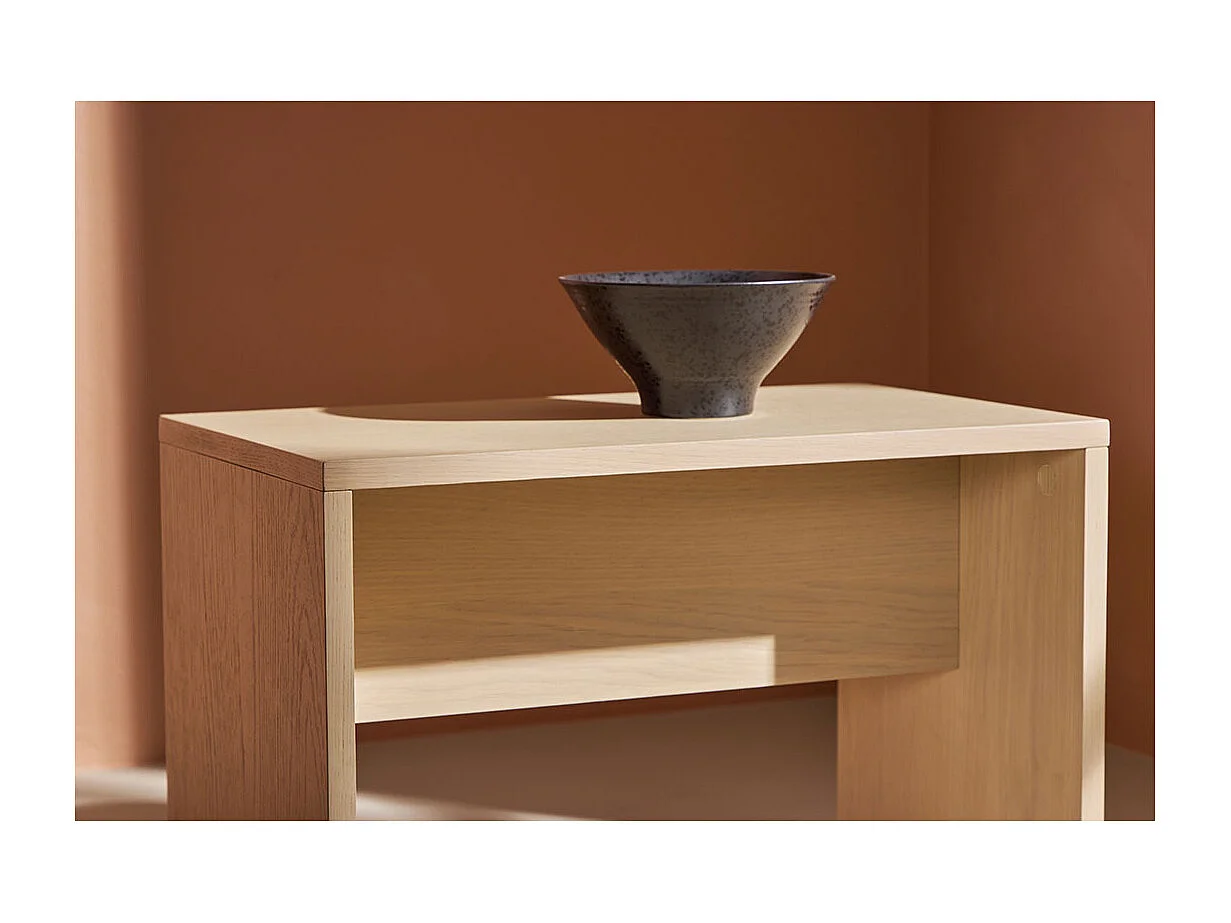 Junitable d'appoint whitewash.