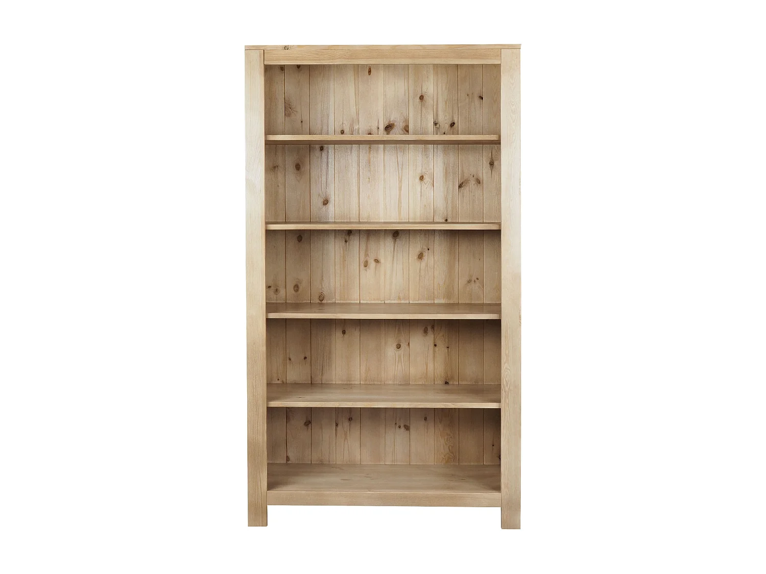 Regał drewniany 200 x 110 z półkami Madison, kolor dębowy