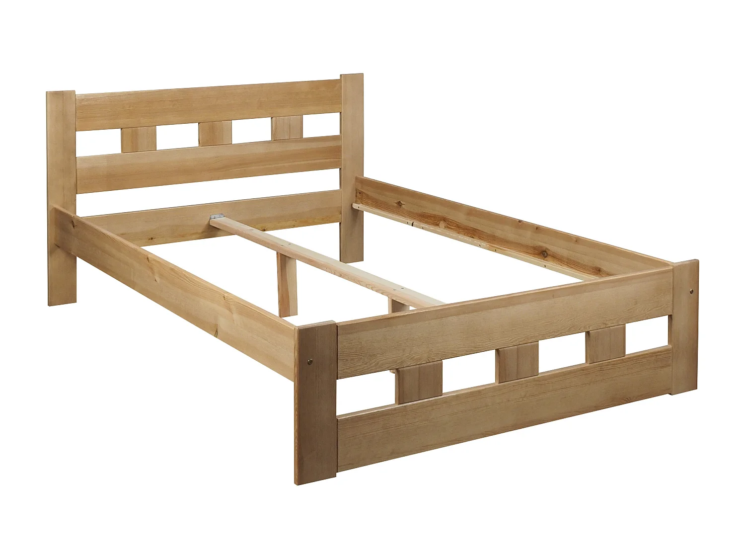 Bond 120x200 Holzbett, Farbe Eiche