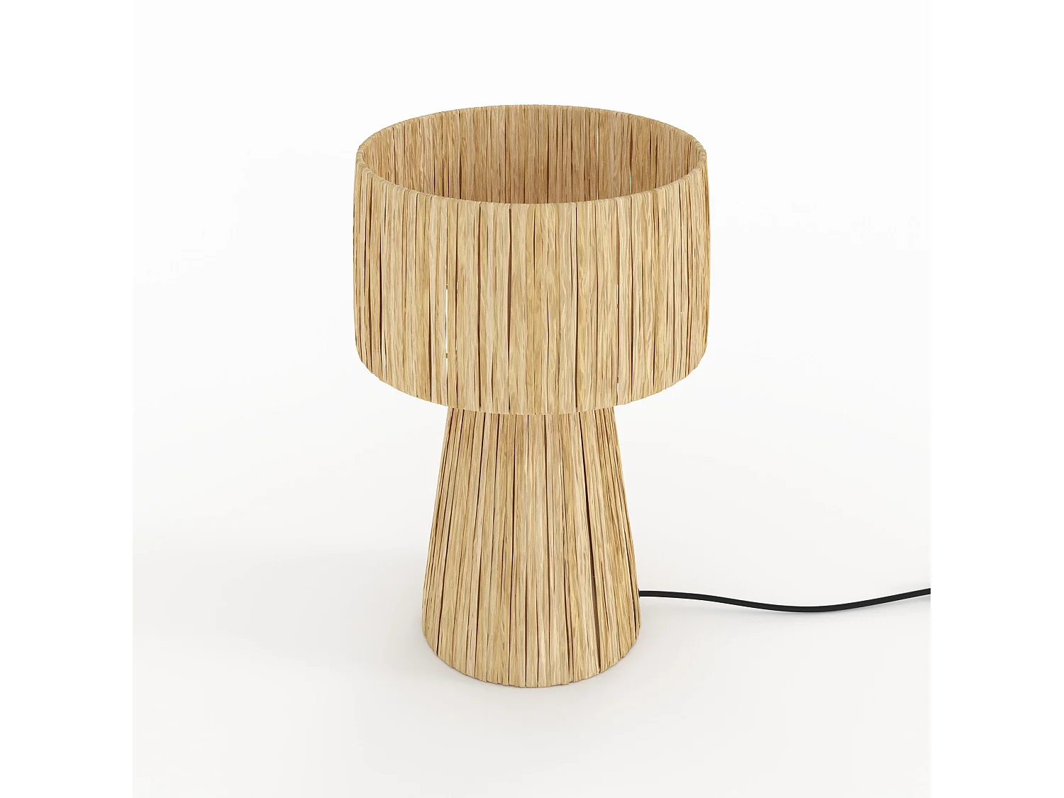 Lampe en feuille de palmier - Soléa