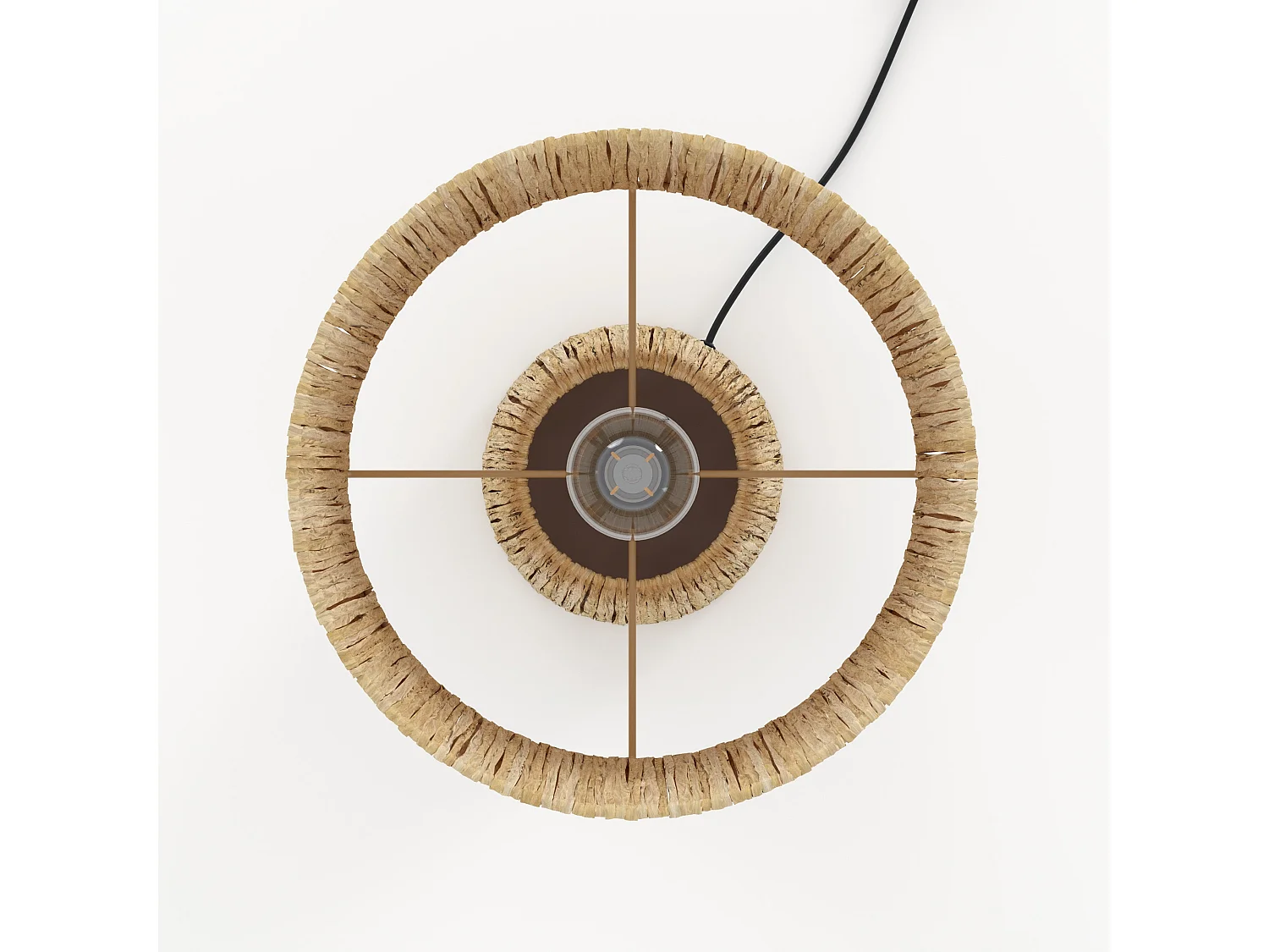 Lampe en feuille de palmier - Soléa