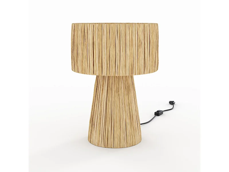 Lampada in foglia di palma - Soléa