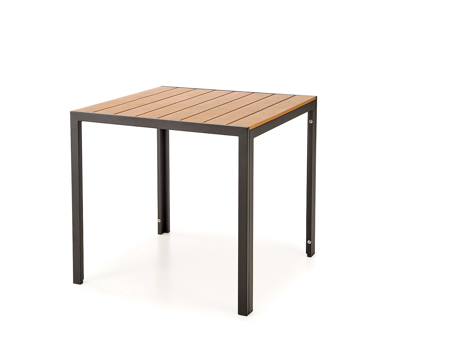 Tavolo da giardino Fierro/Alluminio Polistirene/Marrone Nero