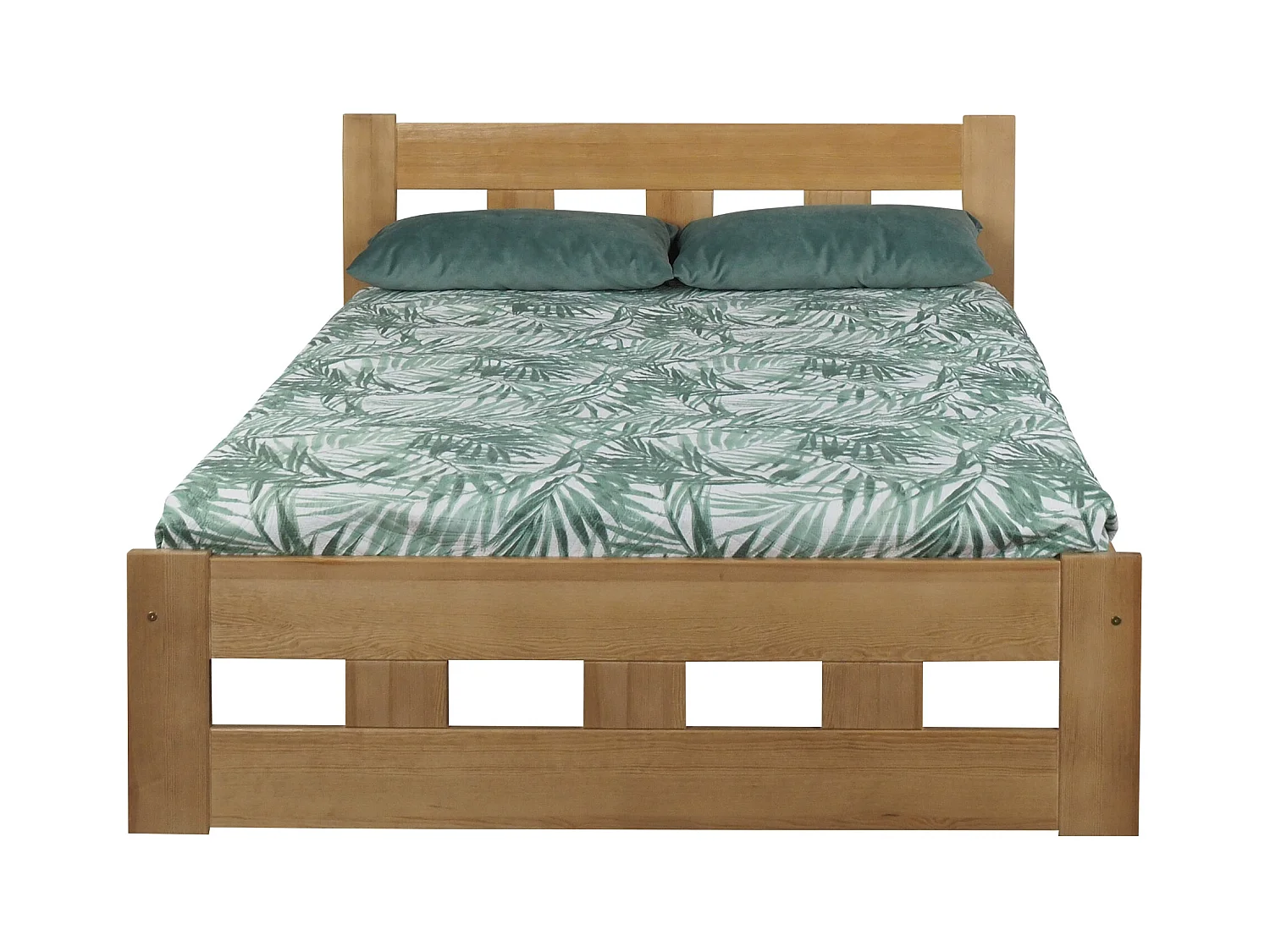 Bond 160x200 houten bed, eikenkleur