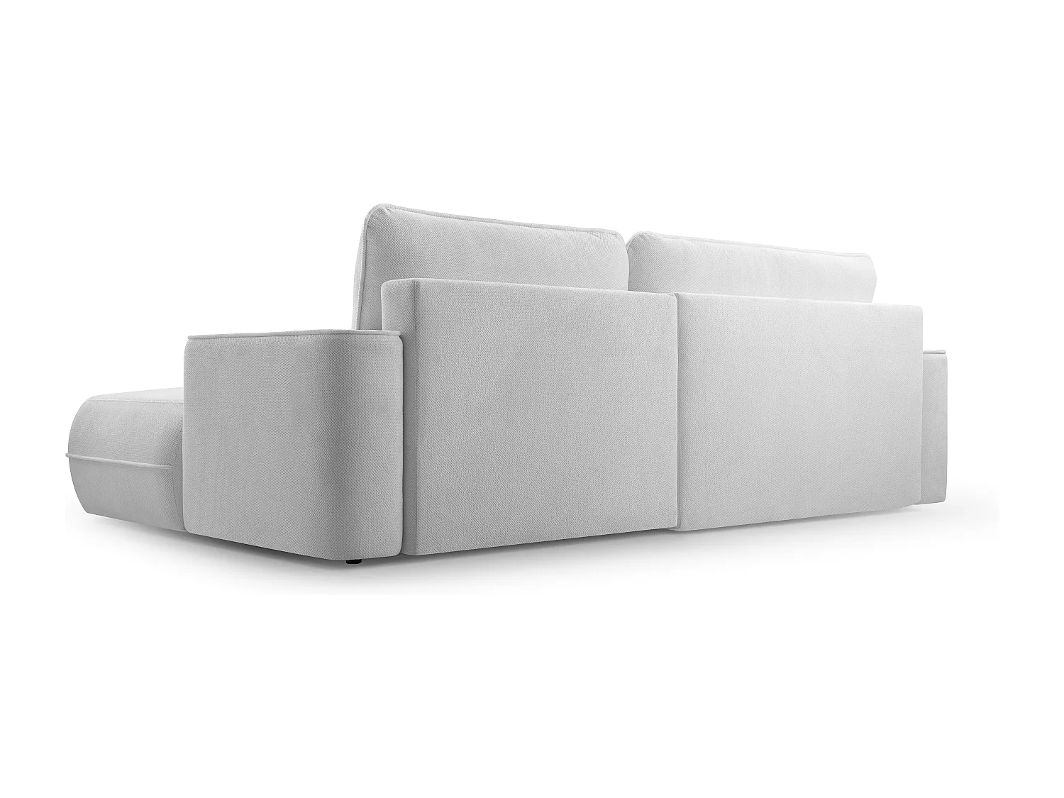 AX LIVING Ecksofa beige mit Schlaffunktion Peoni 267 cm breit modern R