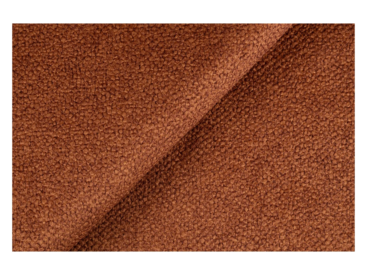 AX LIVING Ecksofa mit Schlaffunktion Peoni 267cm kupferfarbener Stil R