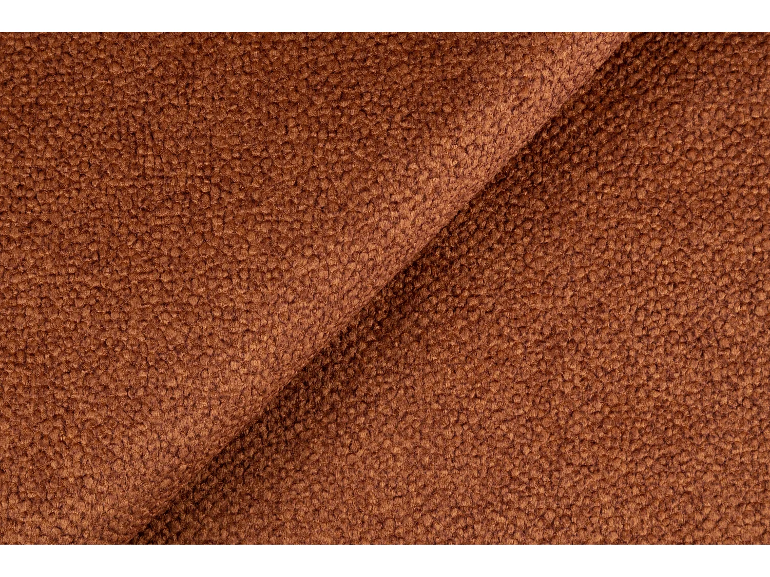 AX LIVING Hoekbank met slaapfunctie Peoni 267cm, koperkleurig stijl R