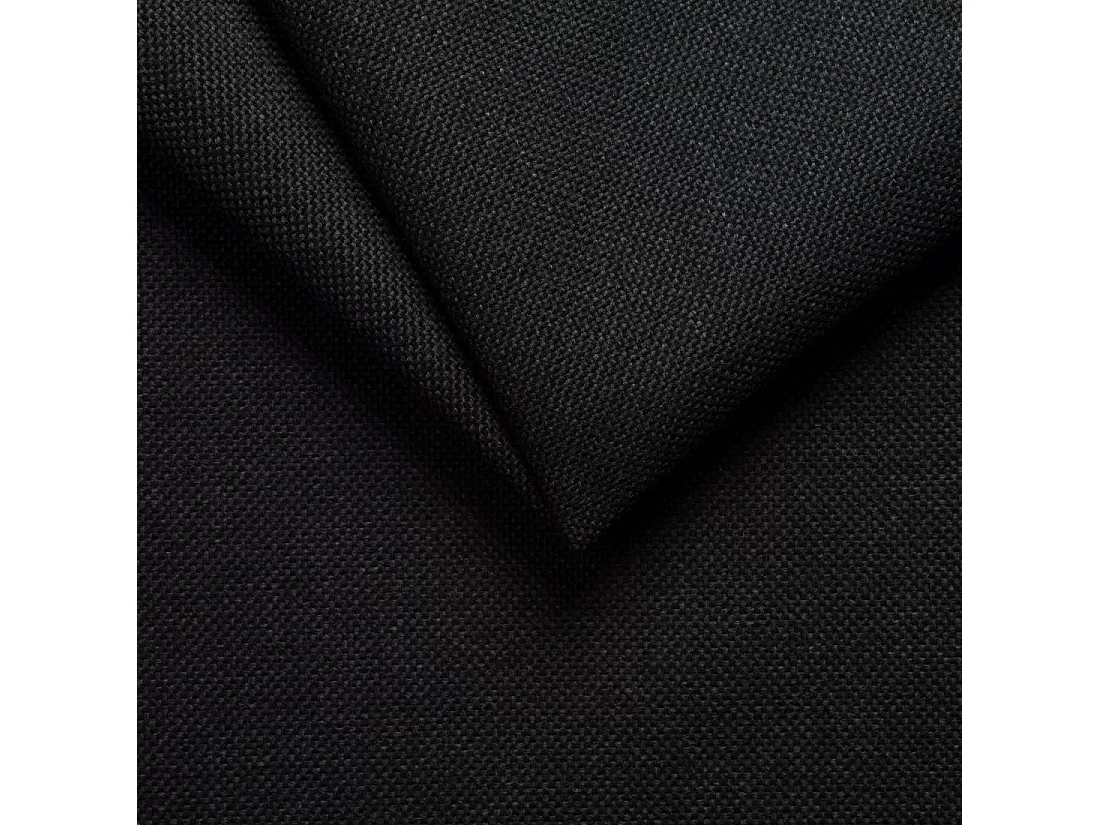 AX LIVING Ecksofa Schwarz mit Schlaffunktion U-Form Vinoria 327 cm