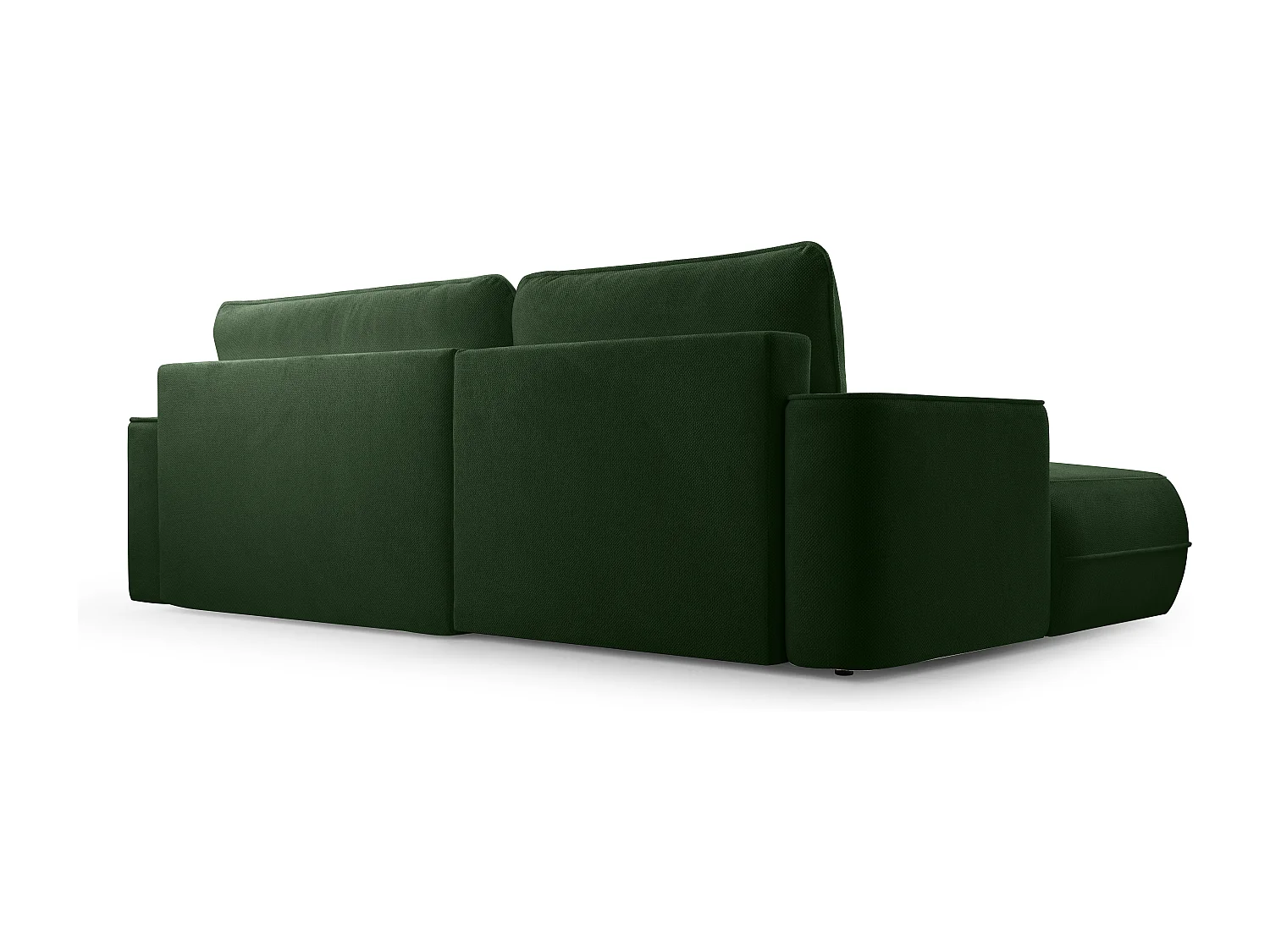 AX LIVING Ecksofa mit Schlaffunktion Grün Peoni 267 cm breit elegant L