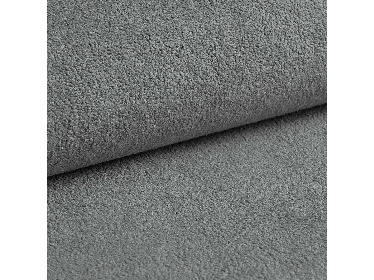 AX LIVING Canapé en U avec fonction lit Ablia 364 cm gris clair