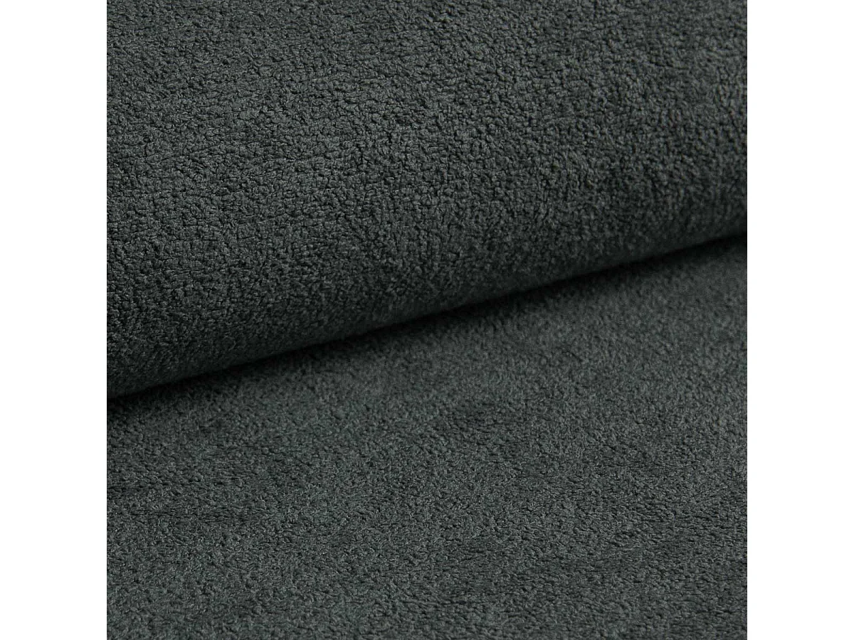 AX LIVING Canapé en U avec fonction lit Ablia 364 cm gris foncé