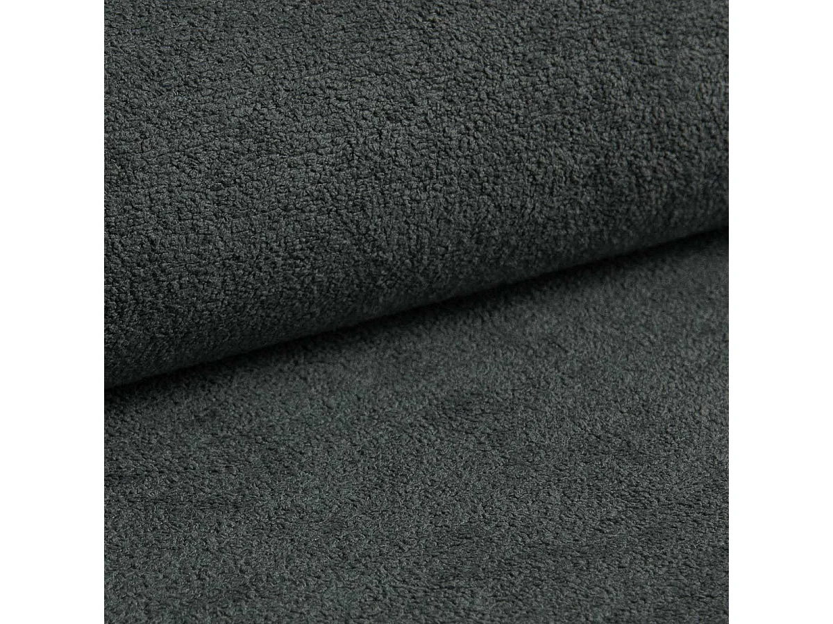 AX LIVING Canapé en U avec fonction lit Ablia 364 cm gris foncé