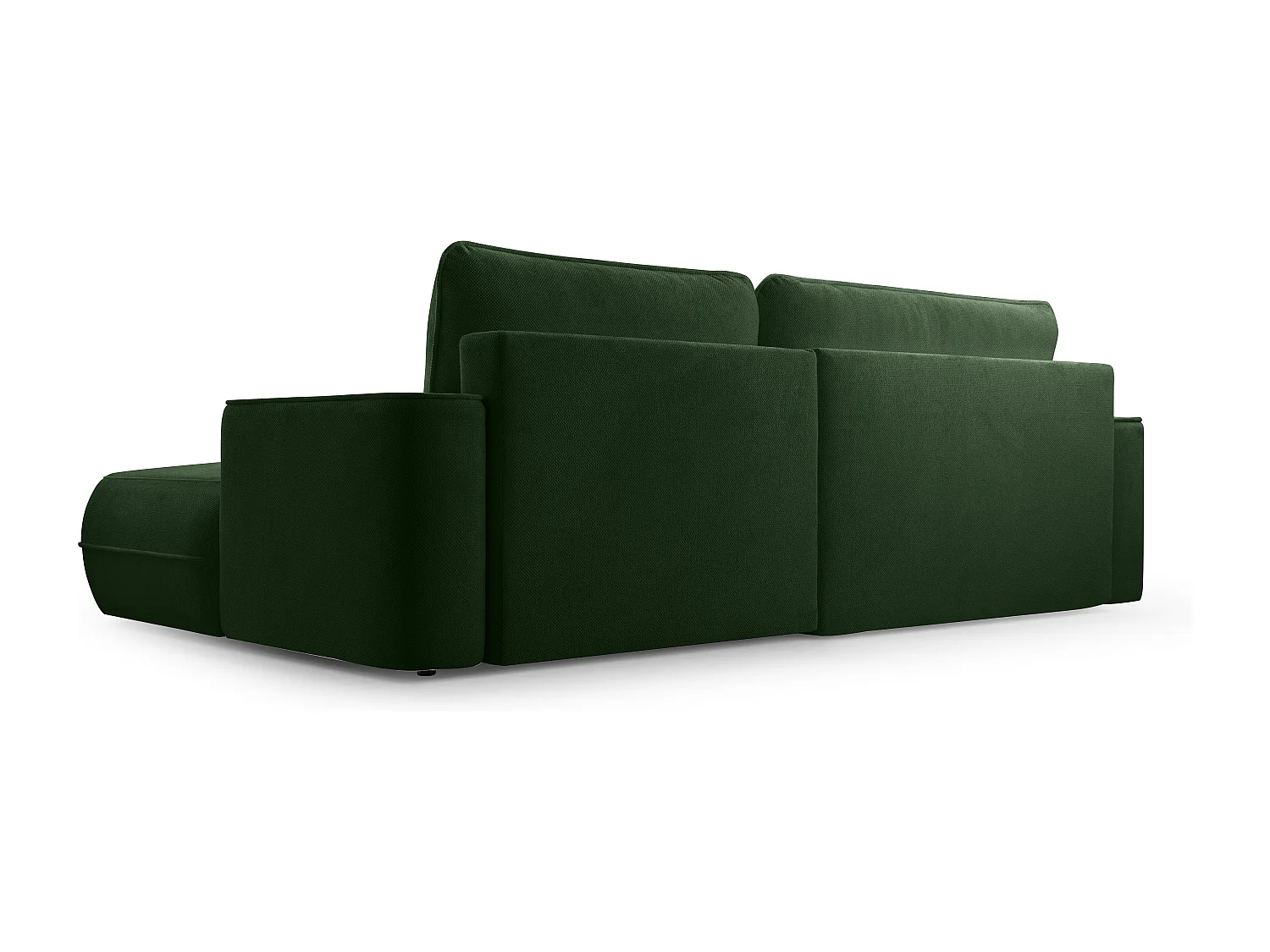 AX LIVING Ecksofa mit Schlaffunktion Grün Peoni 267 cm breit elegant R