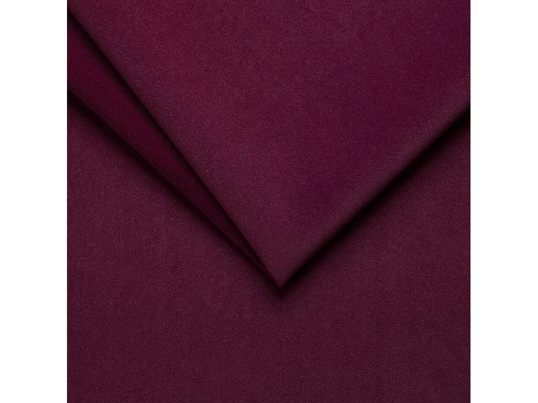 AX LIVING Ecksofa mit Schlaffunktion L-Form Vinoria 255 cm Bordeaux R