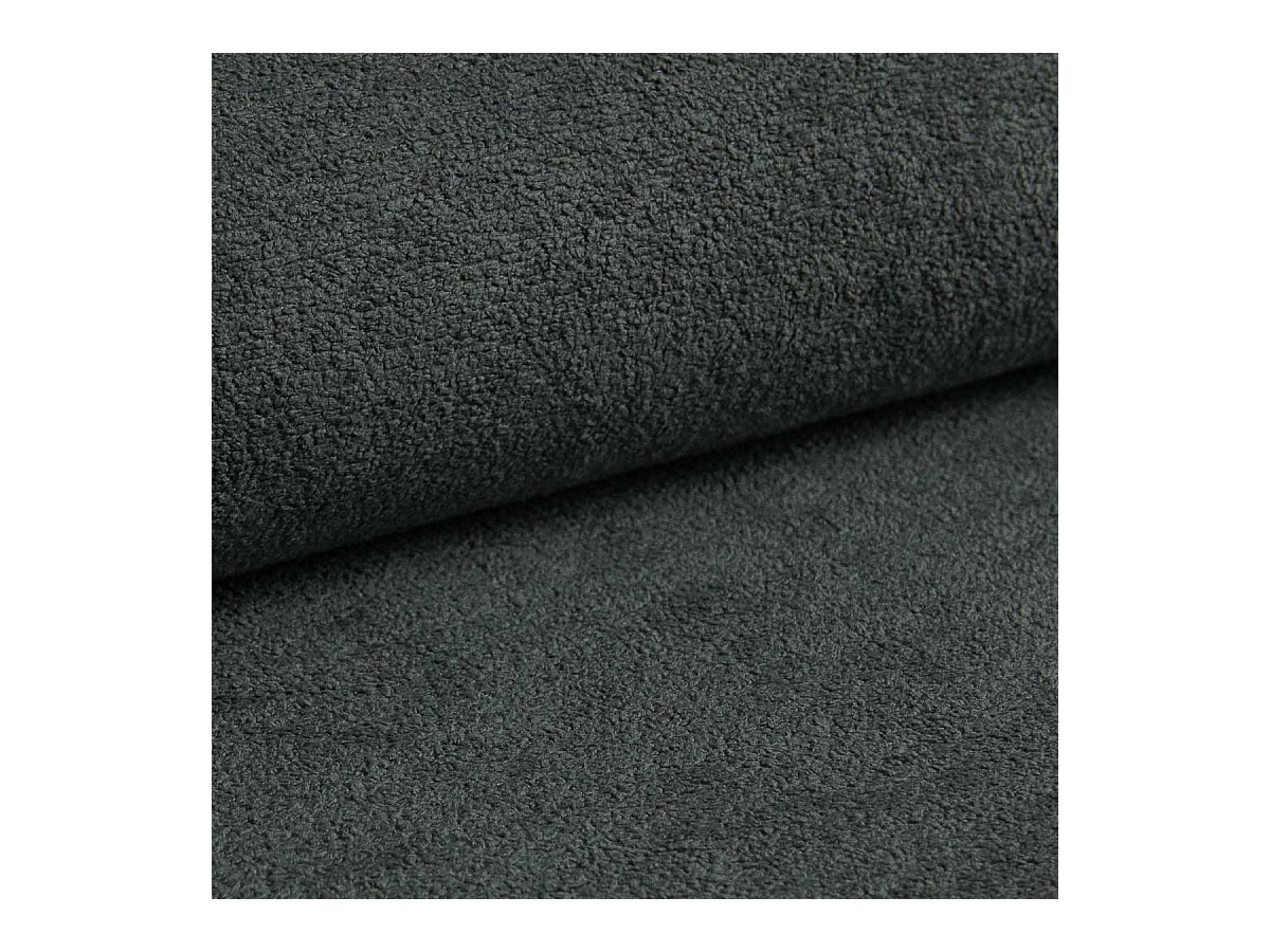 AX LIVING Grijze hoekbank met slaapfunctie Ablia Donkergrijs 267 cm L