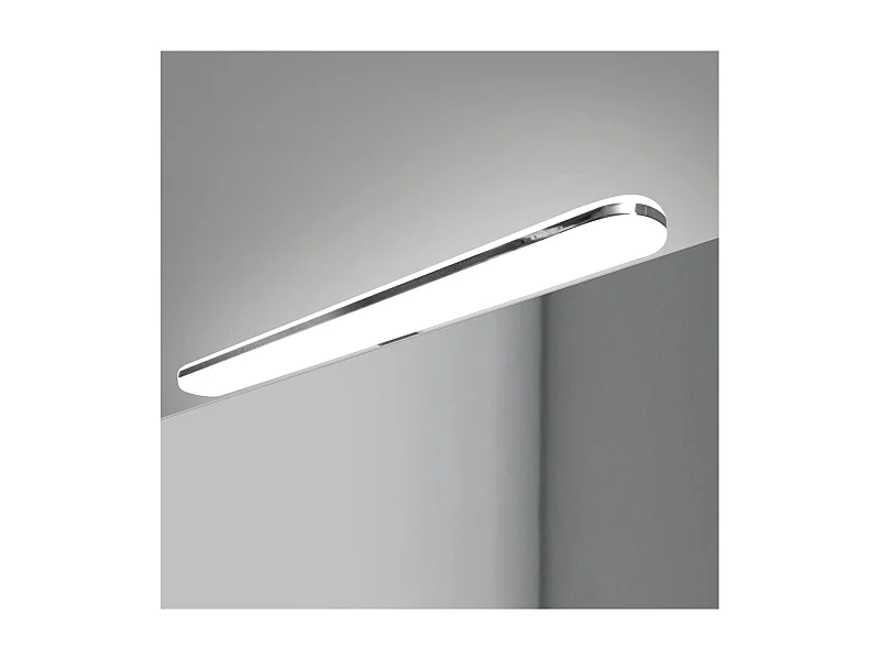 Spot LED chromé 45 cm LUZ