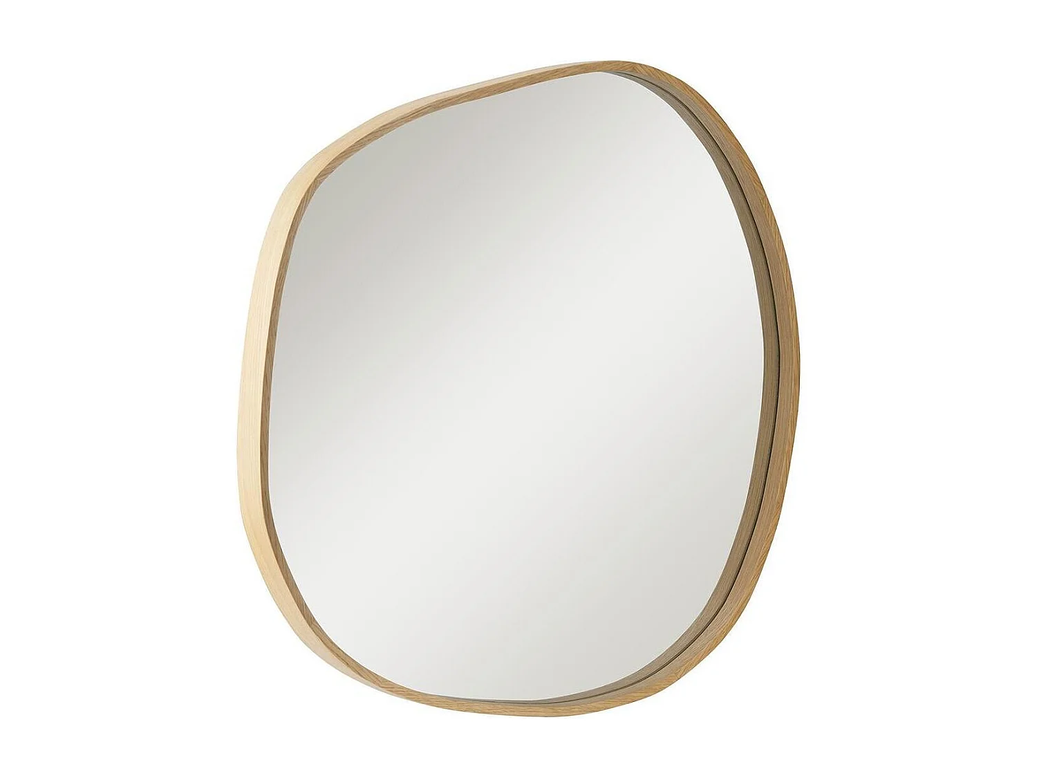 LEONIE 60x60cm eiken kiezelspiegel