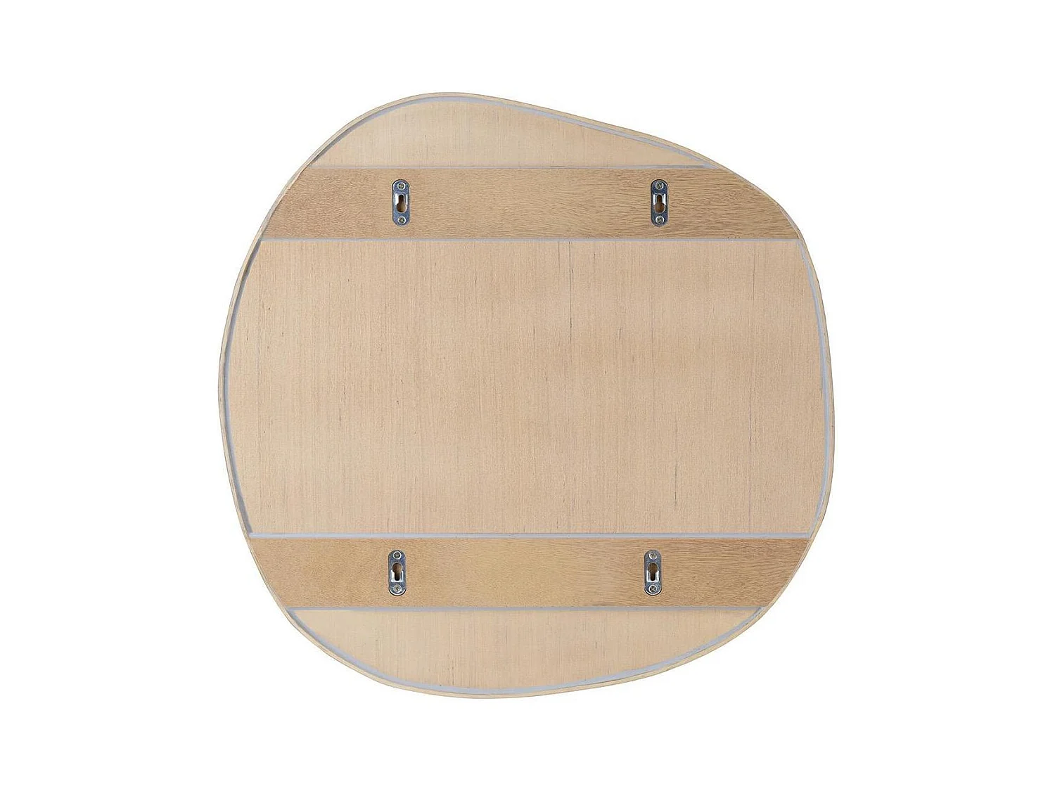 LEONIE 60x60cm eiken kiezelspiegel