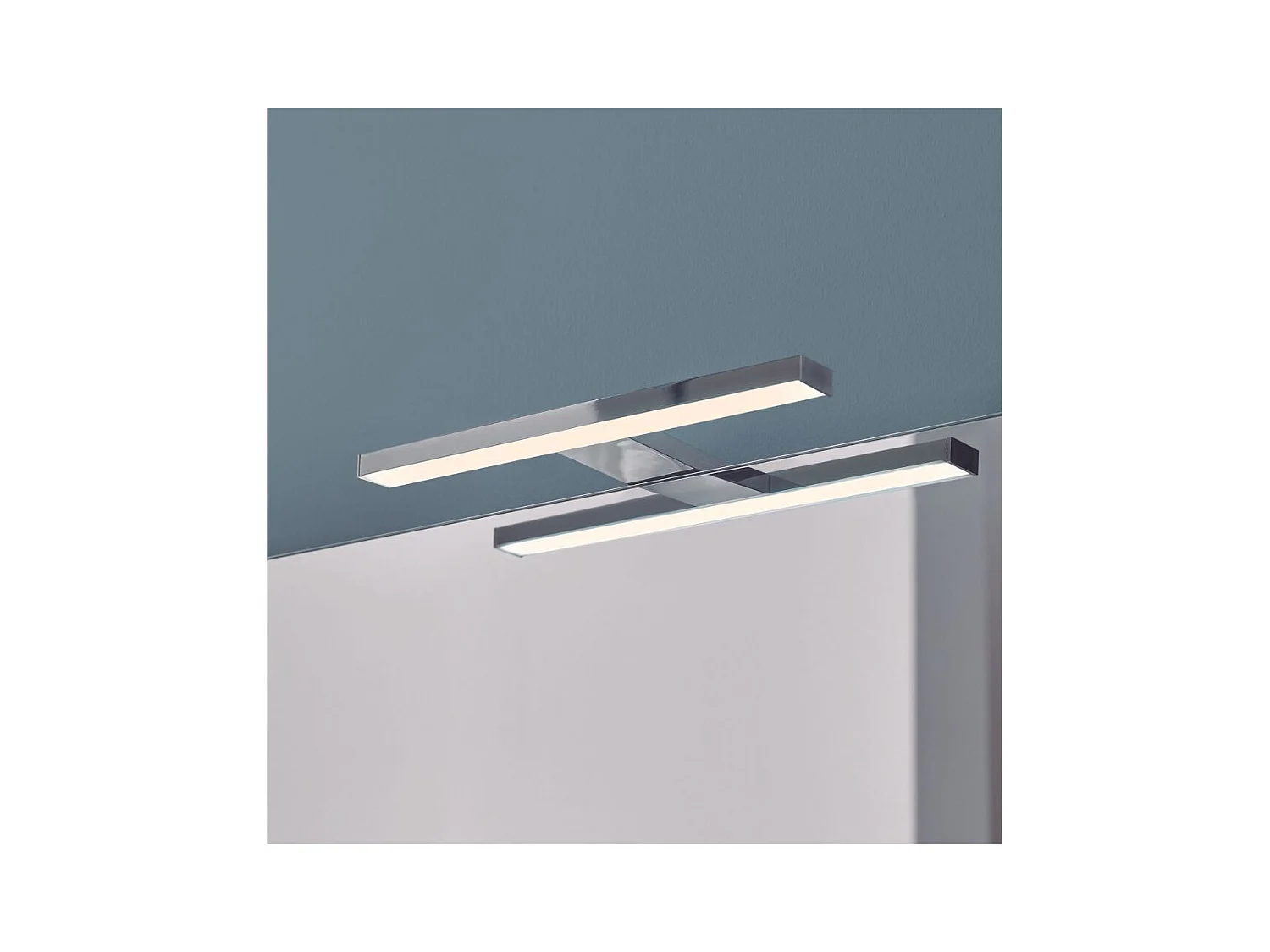 Spot LED chromé 25 cm SARAY