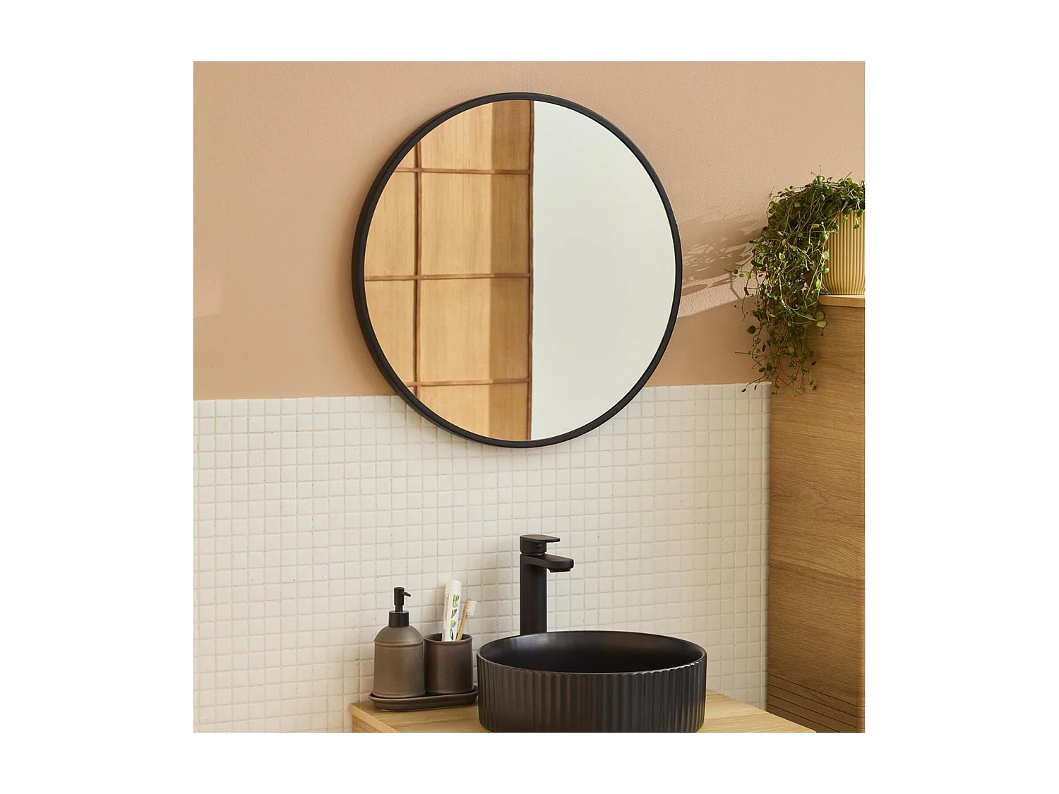 Runder Spiegel 60x60cm EMA