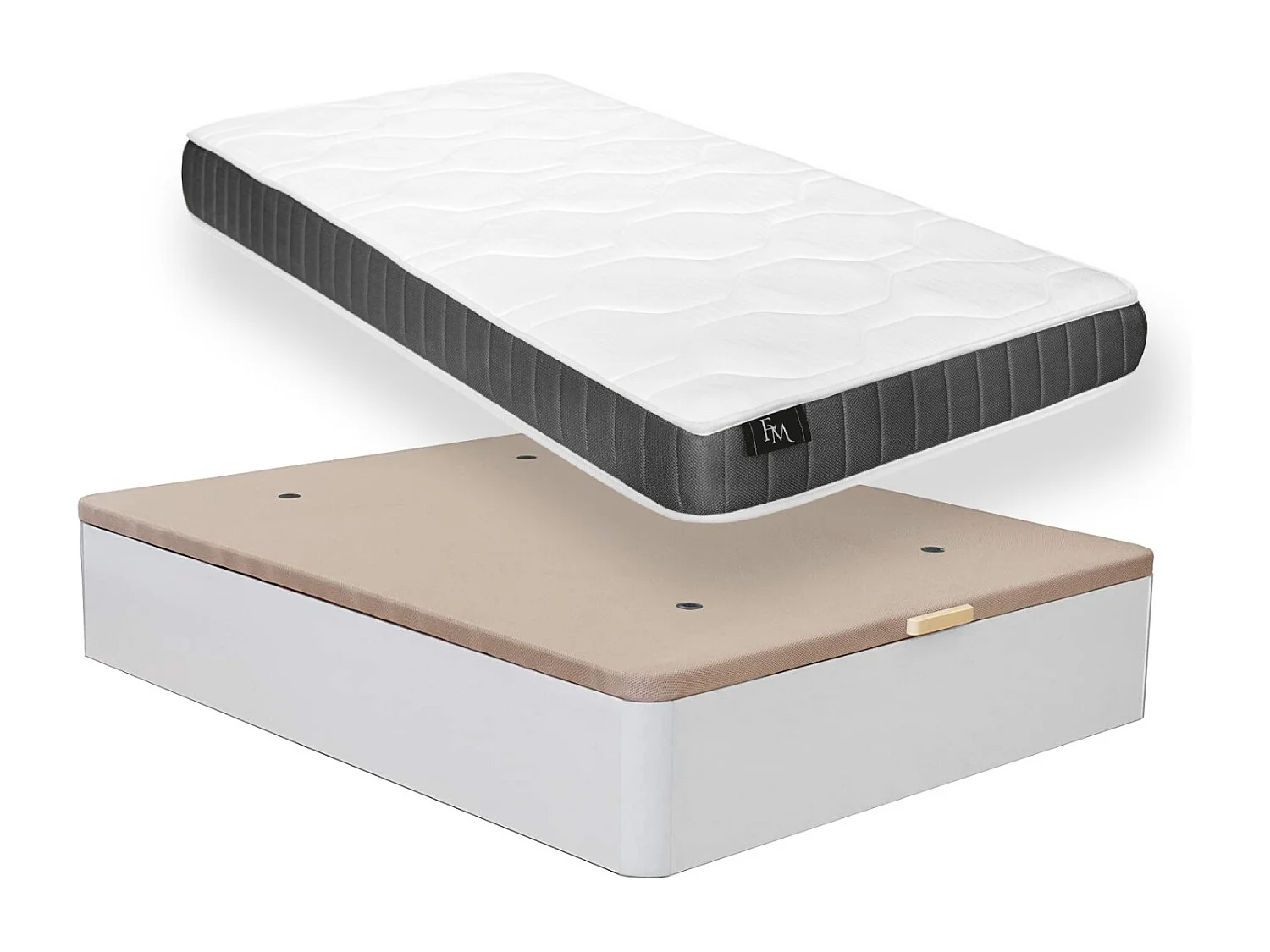 Venprodin - Pack Colchón Viscolastico Y Canape 150X190