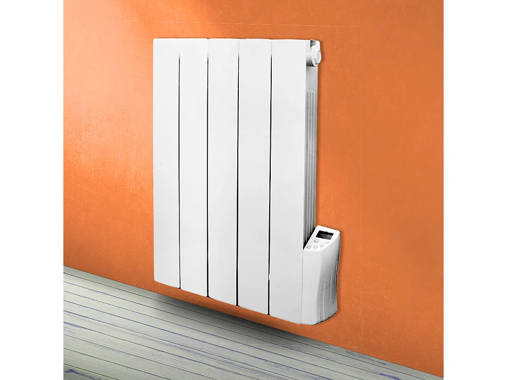 Radiateur inertie fluide 900 W 5 éléments - Warm Tech
