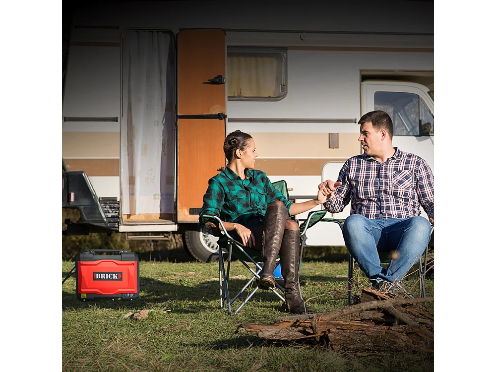 Groupe électrogène inverter silencieux max 2900W - 2 prises - Brick