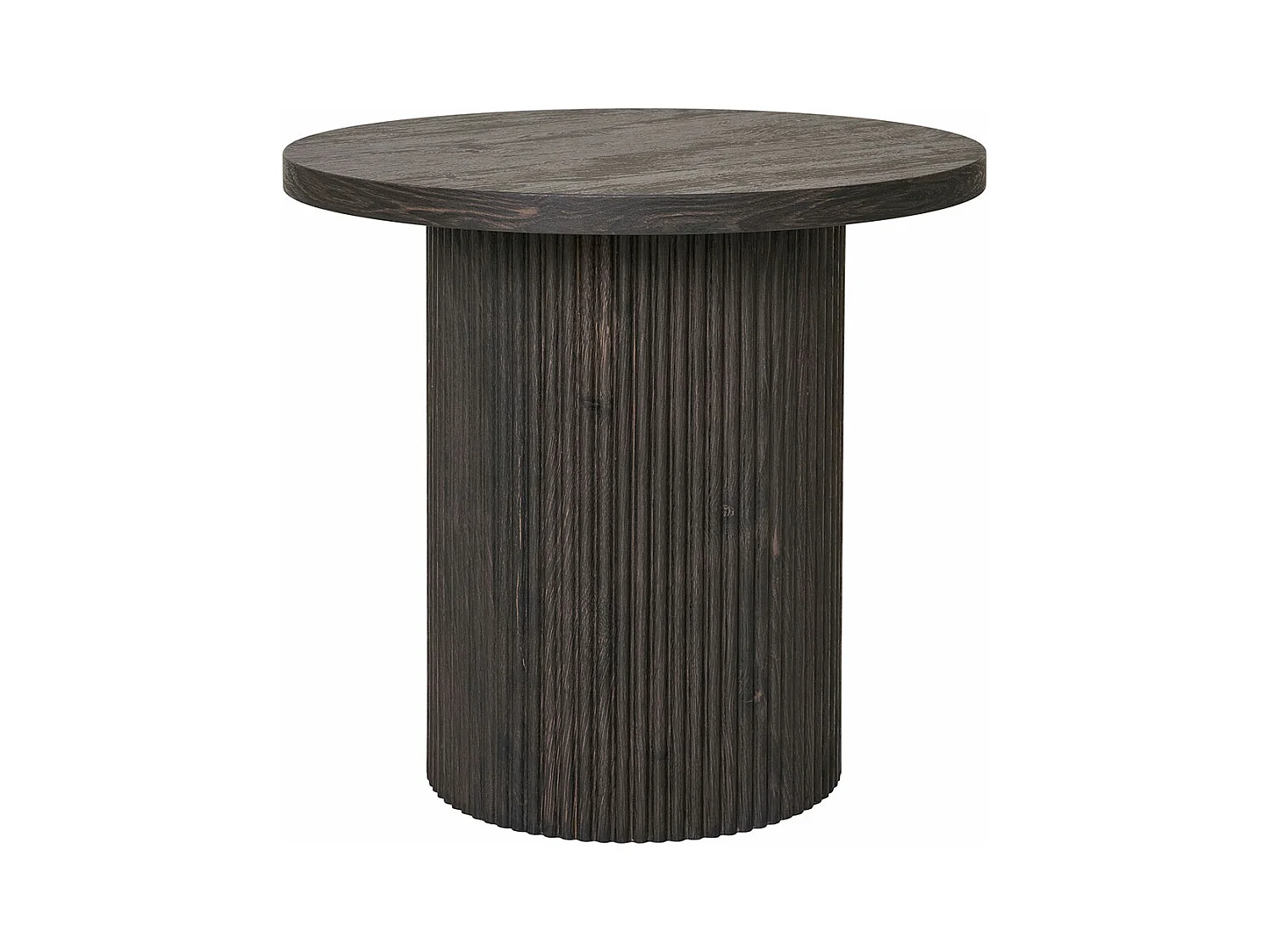 Boavista Eckbeistelltisch Ø48cm Dunkelbraun.