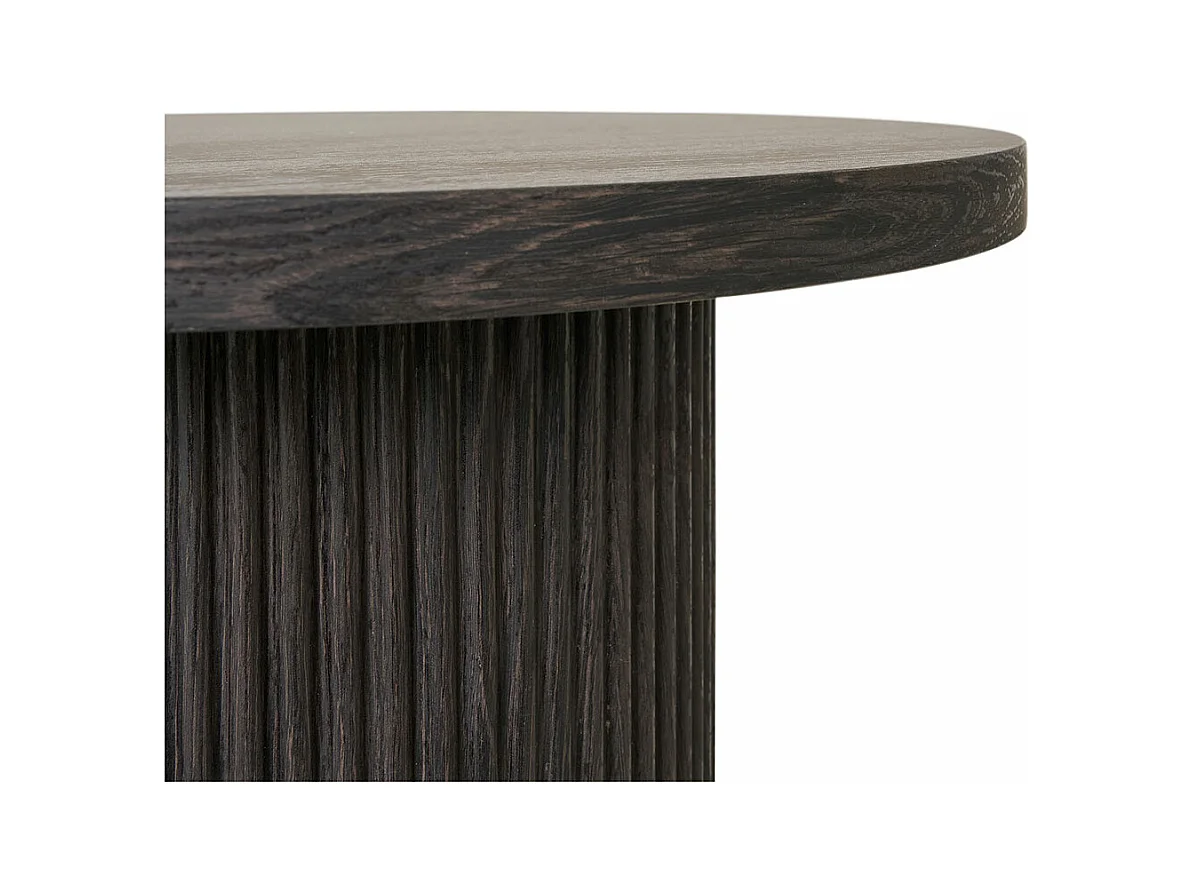 Boavista Eckbeistelltisch Ø48cm Dunkelbraun.