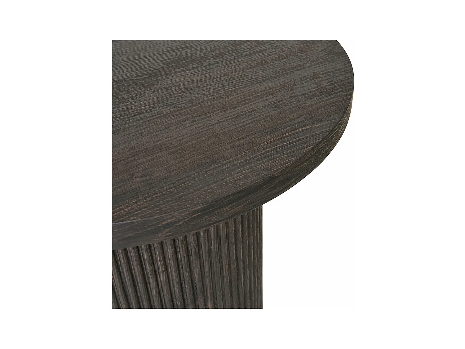 Boavista Eckbeistelltisch Ø48cm Dunkelbraun.