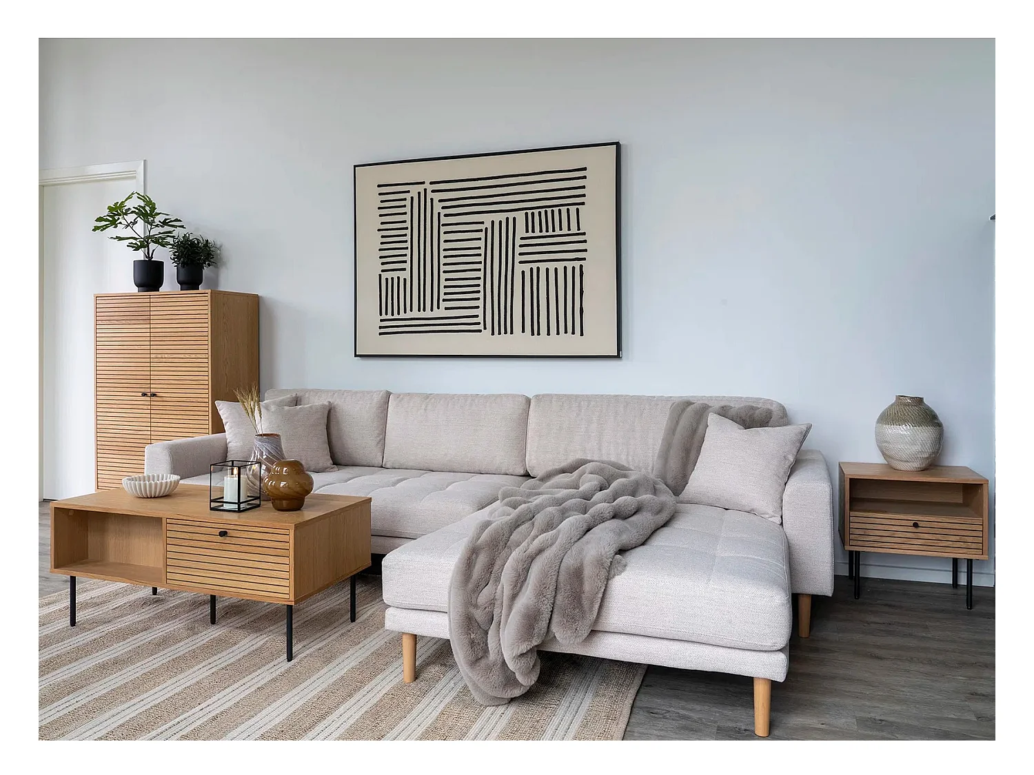 Kyoto Couchtisch Eichenfurnier.