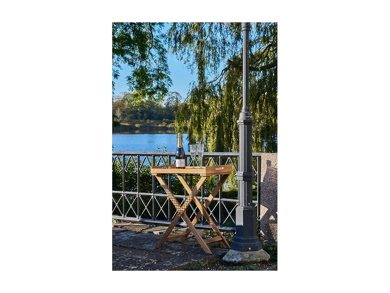 Ronda table de service 60x40x70cm teck.