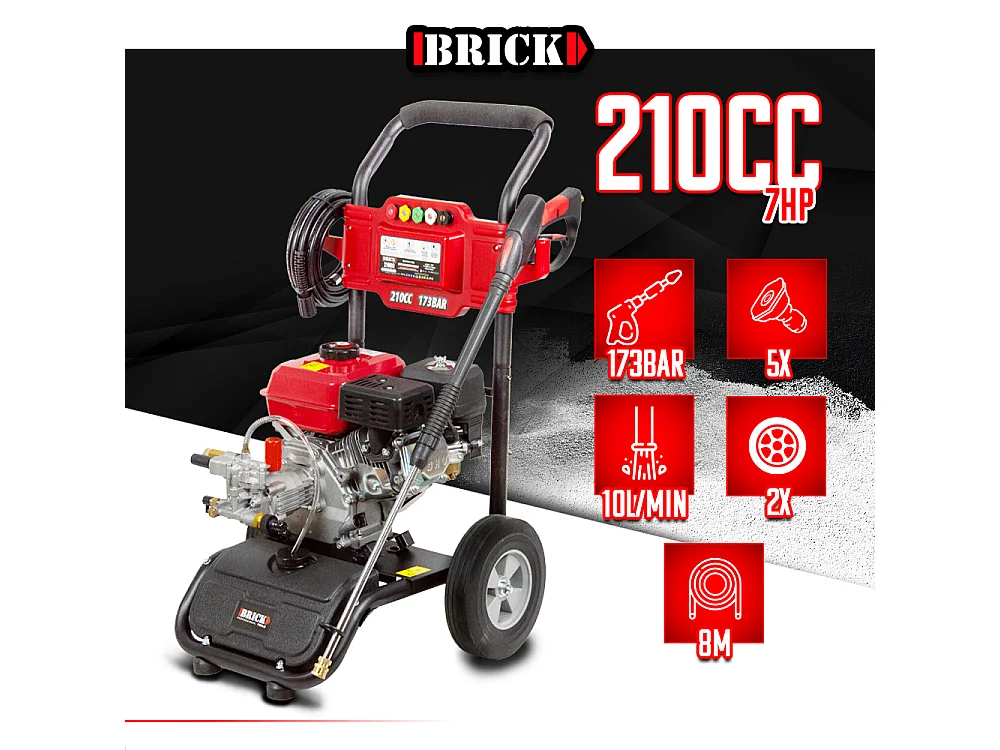 Nettoyeur haute pression thermique 173 bars max - 210CC  - Brick