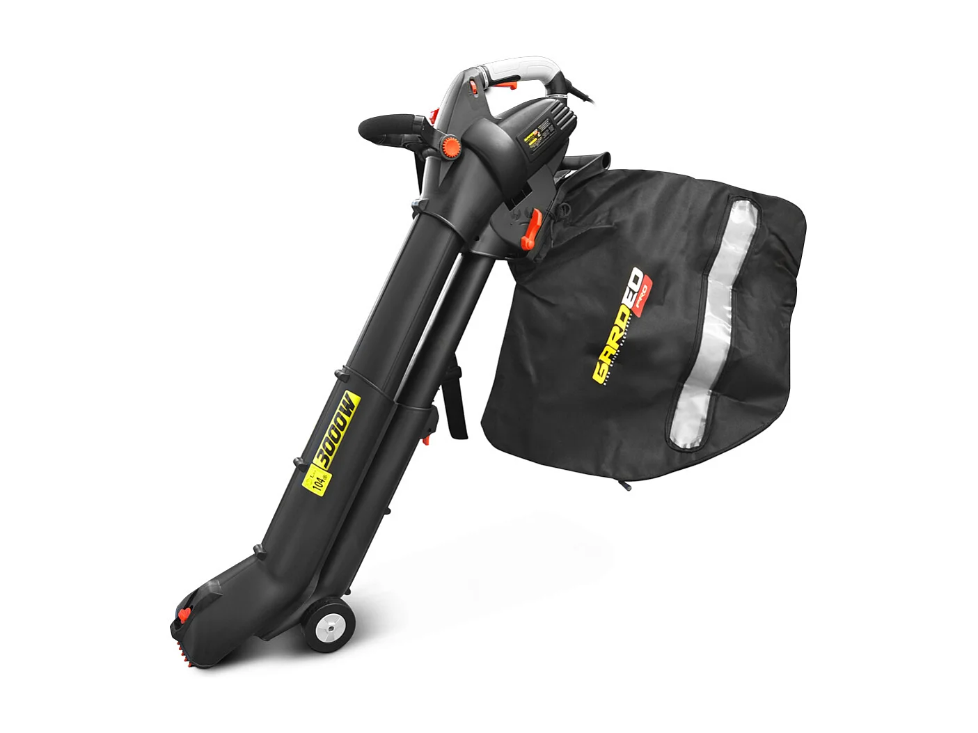 Aspirateur souffleur broyeur 3000W 15500t/min - Gardeo Pro