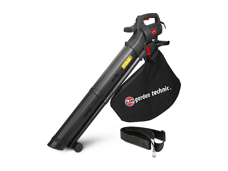 Aspirateur Souffleur Broyeur de Feuilles 3000W - 270 km/h - 10:1 - Sac 35L - Elem Garden